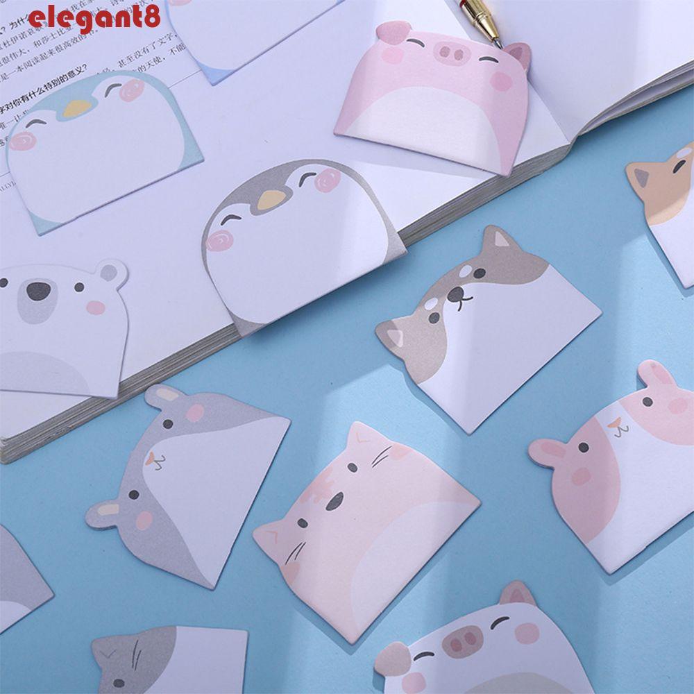 Miếng Dán Ghi Chú Tự Dính Họa Tiết Hoạt Hình Dễ Thương Dùng Trang Trí