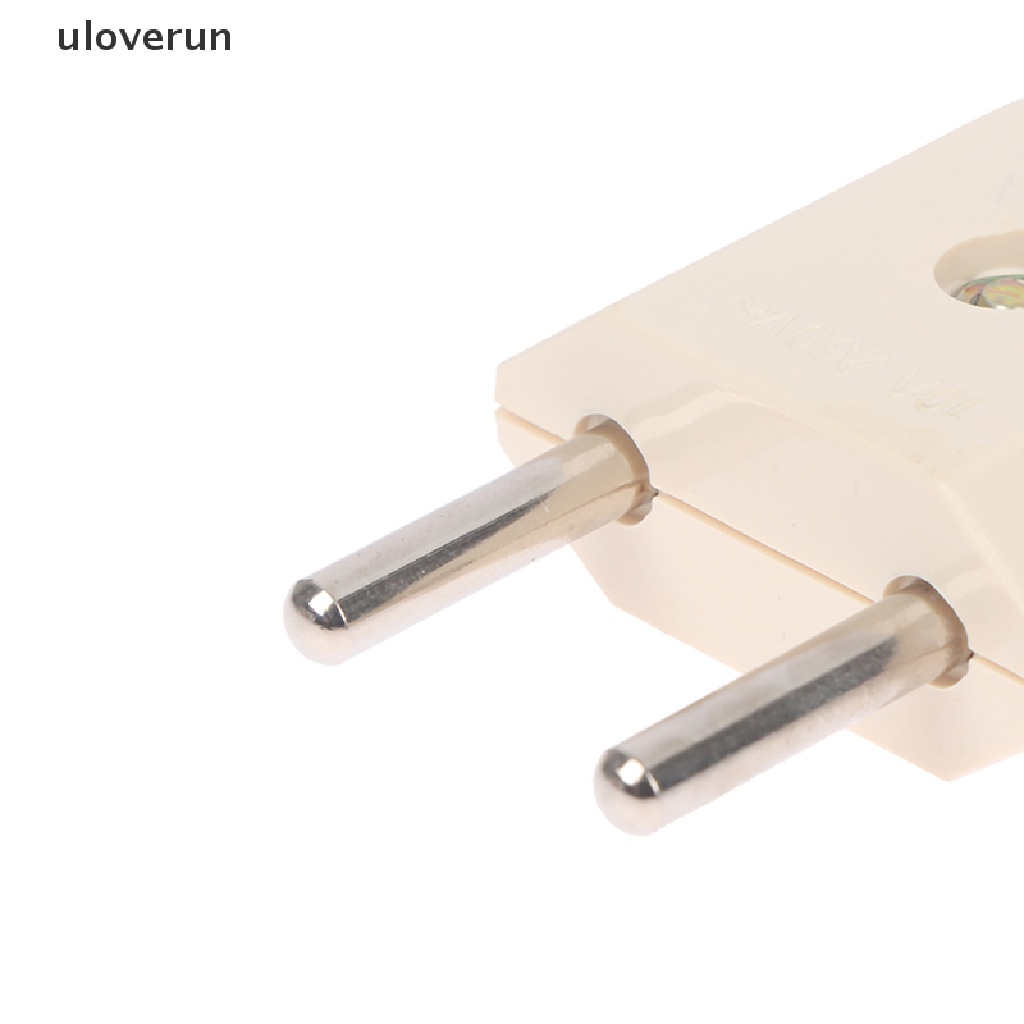 1 Phích Cắm Điện EU 2 Pin AC Tiện Dụng