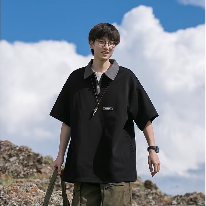 Áo polo Ngắn Tay Thời Trang Mùa Hè Cho Nam