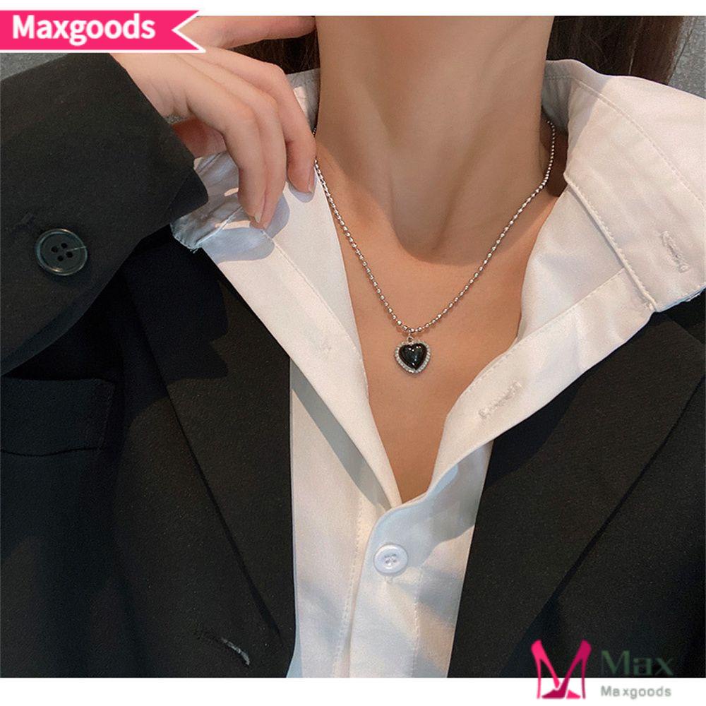Màu Đen MAXG|Vòng Cổ Choker Thời Trang Hàn Quốc