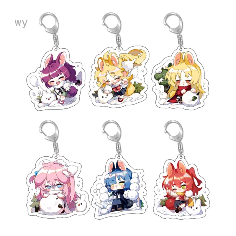 Móc Khóa Bằng Acrylic Hình Nhân Vật Hoạt Hình Bocchi The ROCK