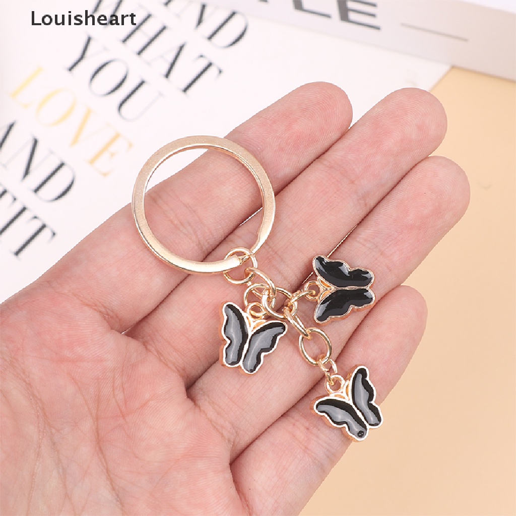 1 Móc Khóa Hình Bướm Louisheart TFG Dễ Thương