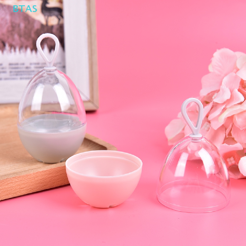 Bt Hộp Đựng Mút Trang Điểm Hình Trứng Thoáng Khí Chống Ẩm Mốc AS