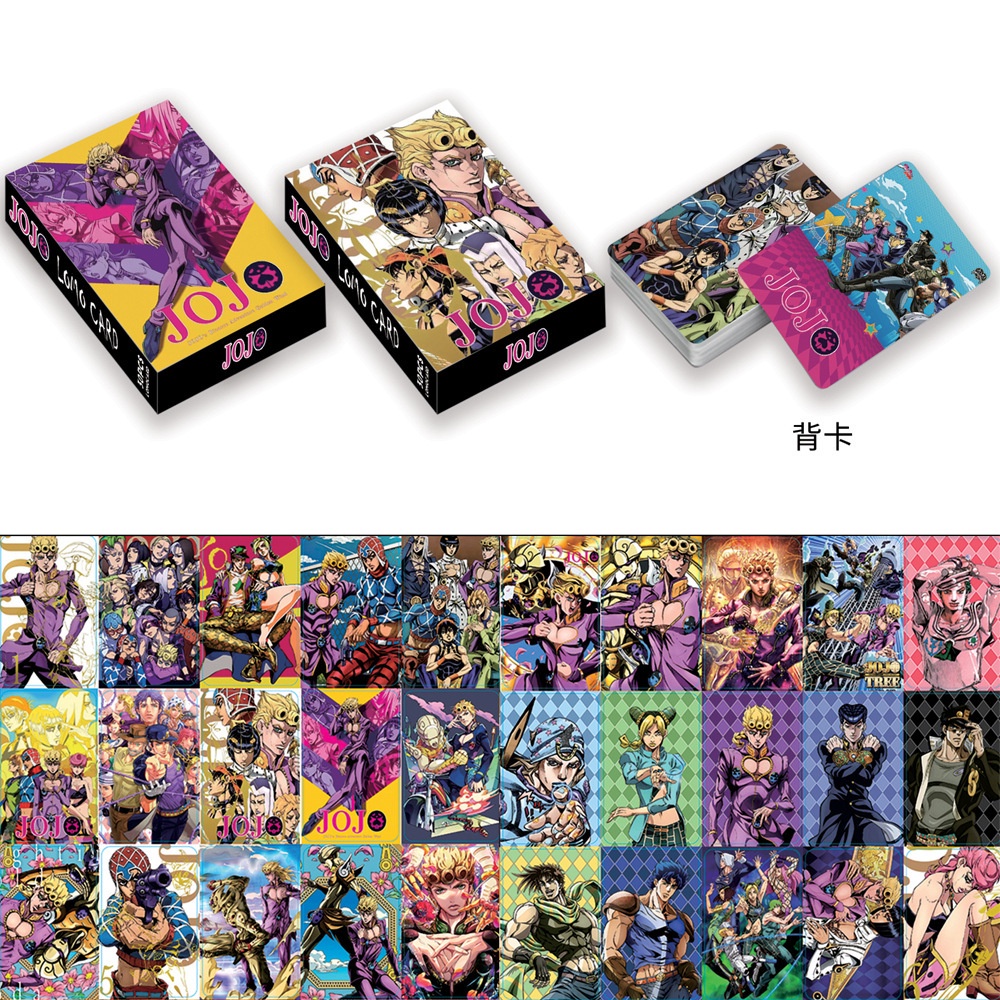 JoJo's Bizarre Adventure Photocard Lomo Card Double-sided Color Printing
