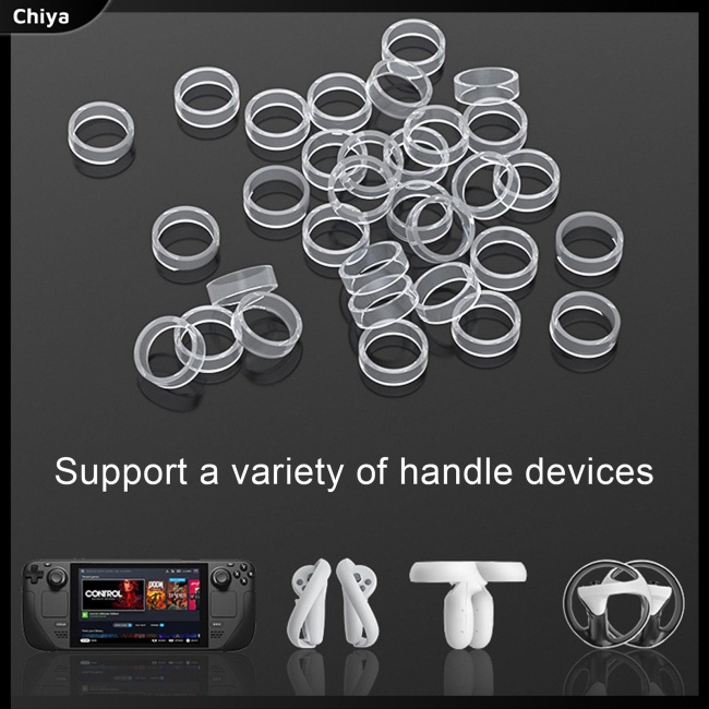 Set 4 Vòng Silicon Bảo Vệ Cần Điều Khiển Chơi Game Steam Deck / Ps5 / Ps4