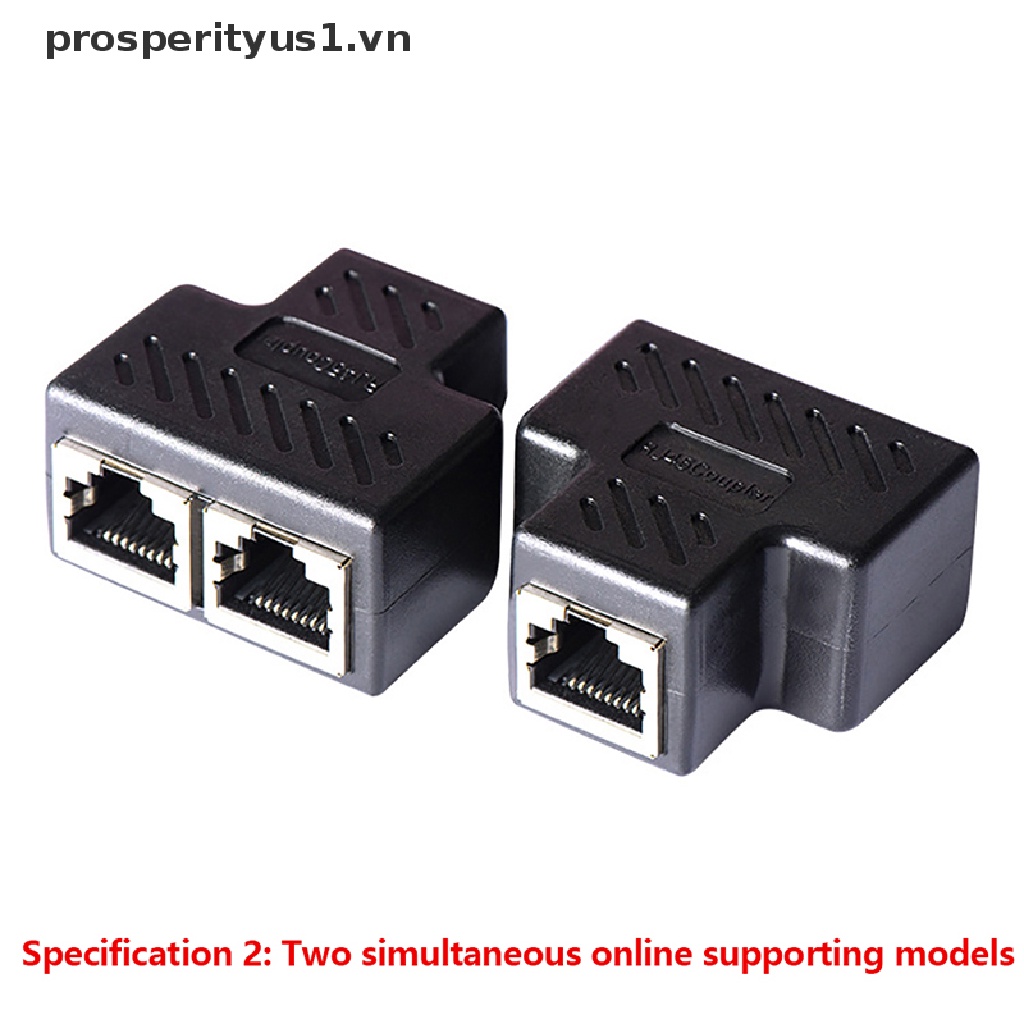 1 Cặp Đầu Nối Mạng Ba Chiều RJ45 prosperityus1