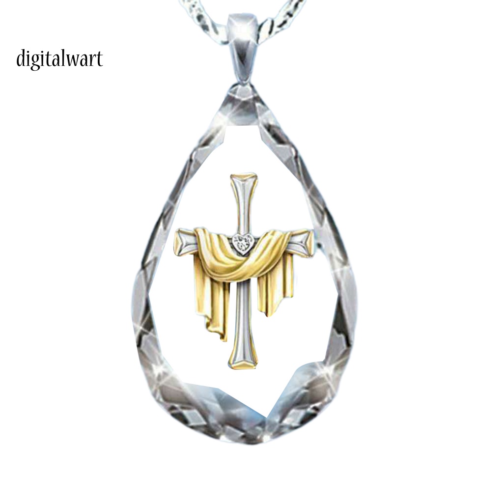 Kỹ Thuật Số| Vòng cổ HợP Kim HìNh Chữ ThậP ThờI Trang