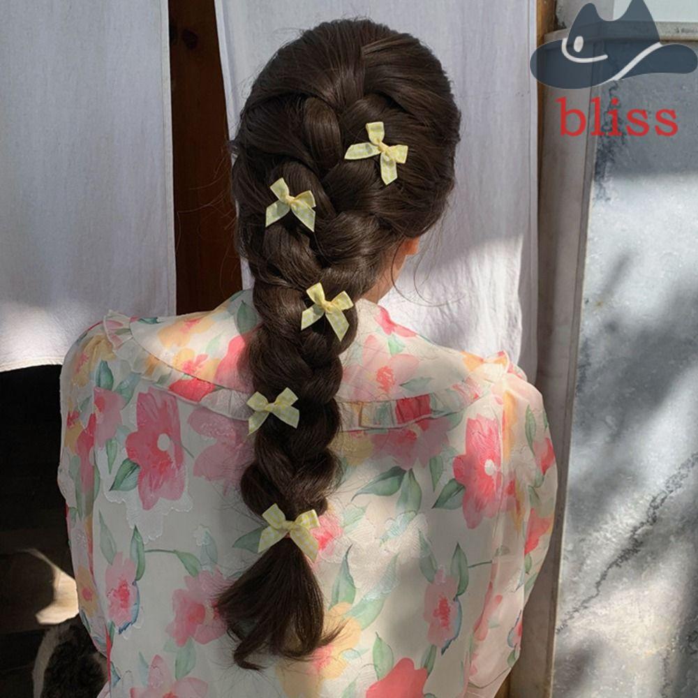 Kẹp Tóc Nơ Nhỏ Xinh Xắn Dễ Thương Phong Cách Hàn Quốc