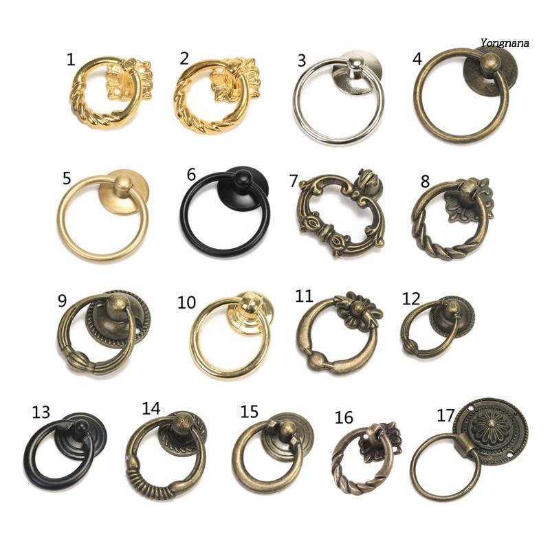 Tay Nắm Cửa Tủ Bằng Kim Loại Phong Cách Cổ Điển