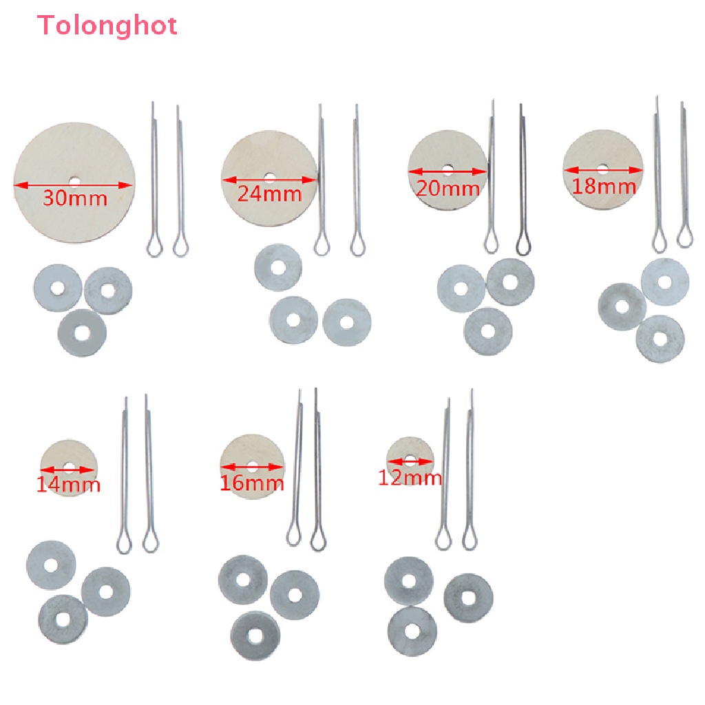 Set 10 Bộ Khớp Nối Gấu Bông 12-30mm Làm Đồ Thủ Công DIY