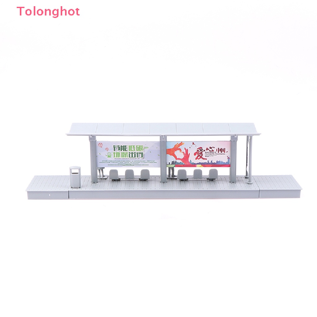 Mô Hình Trạm Xe Buýt Mini Tốc Độ Cao Tỉ Lệ 1 / 87