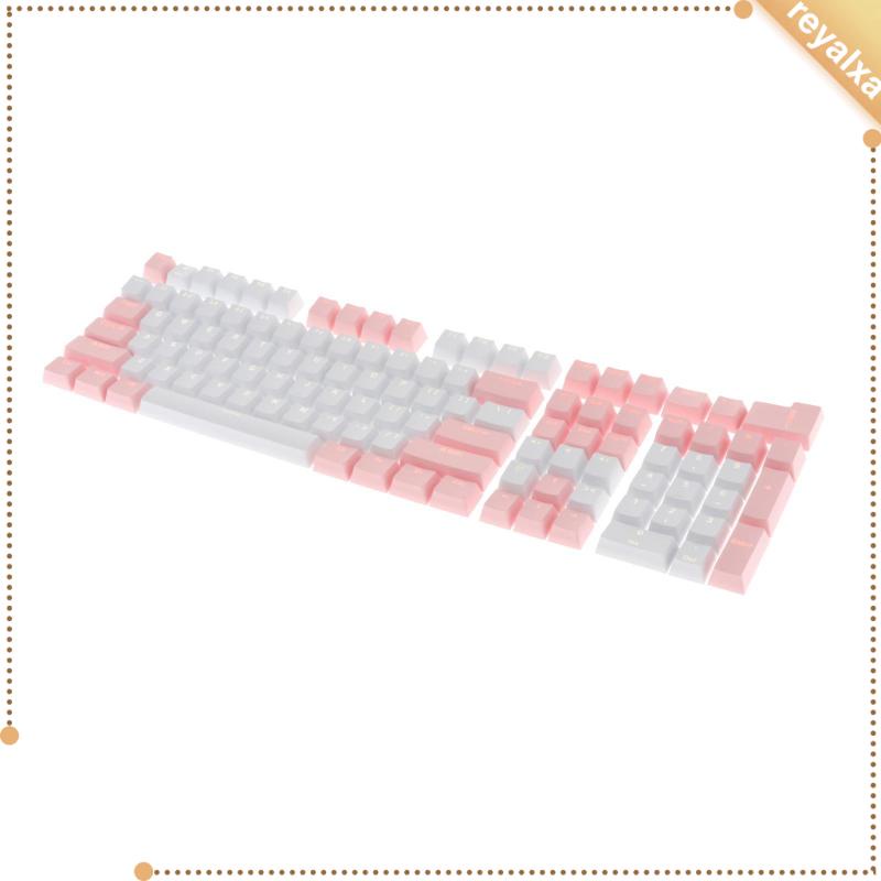 Bộ 108 Nút Bàn Phím Cơ 61 Phím Có Đèn Nền Hai Màu Chuyên Nghiệp Dễ Lắp Đặt