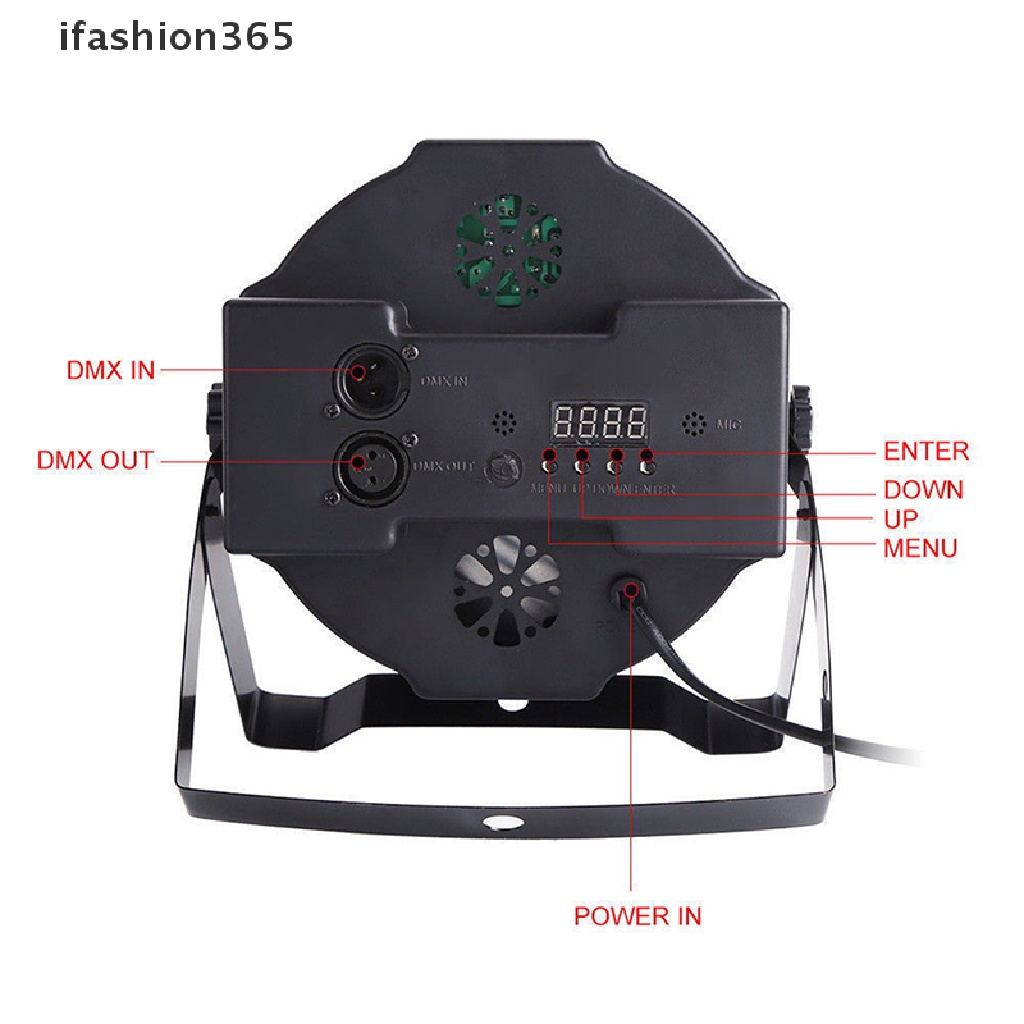 Đèn LED Sân Khấu Ifashion ifashion365 36 Bóng RGB 72W DMX512 Chuyên Dụng Trang Trí Tiệc DJ