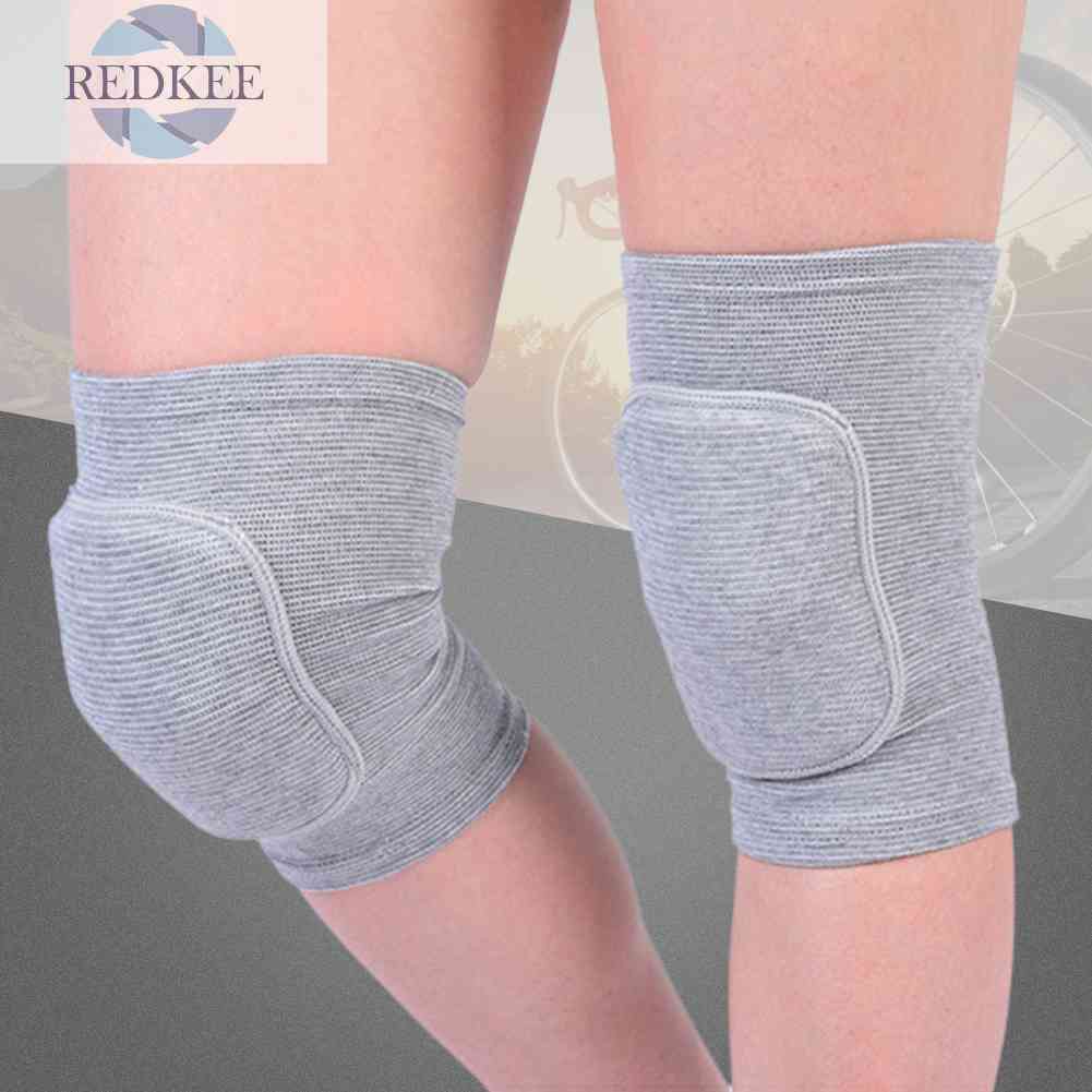 1 Cặp Băng Quấn Bảo Vệ Đầu Gối Chống Trượt Khi Chơi Thể Thao Ngoài Trời