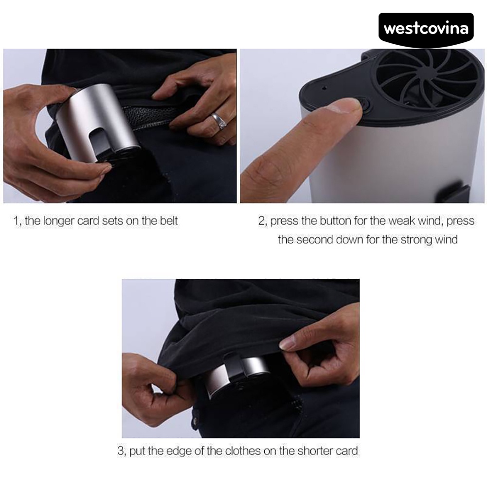 W🅢Quạt Điều Hòa Không Khí Mini Di Động Kèm Sạc USB Tiện Dụng Cho Mùa Hè