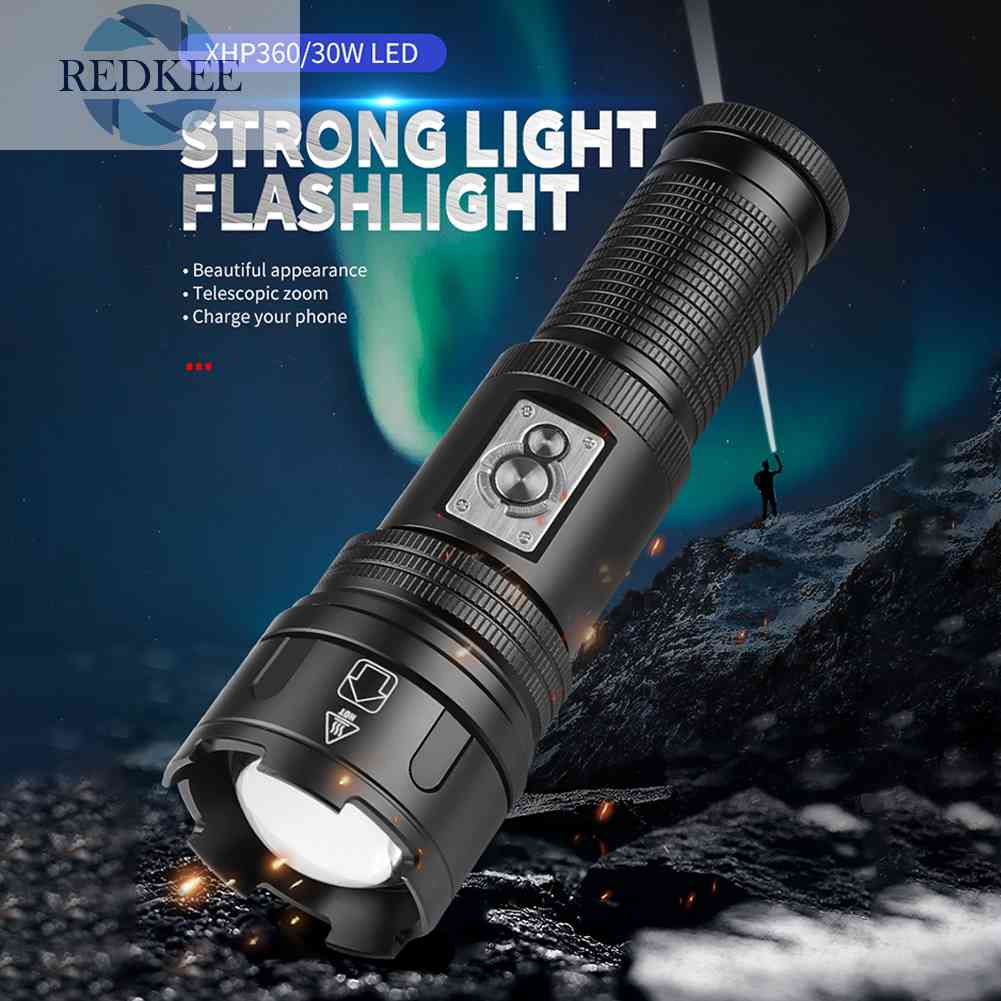 Đèn LED 30W IPX4 COB Chống Thấm Nước Tiện Dụng Cho Cắm Trại / Làm Việc