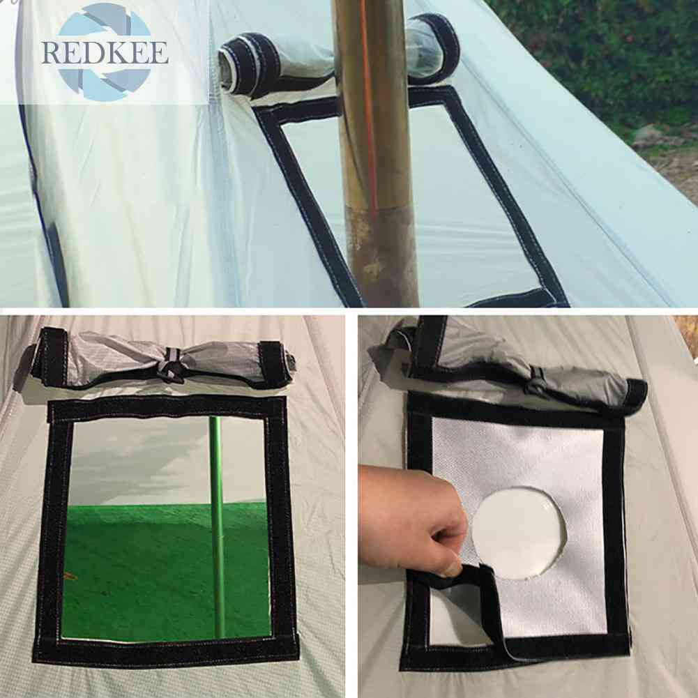 Tấm Vải Thông Hơi Chống Cháy Chống Nóng Tiện Dụng Khi Đi Cắm Trại