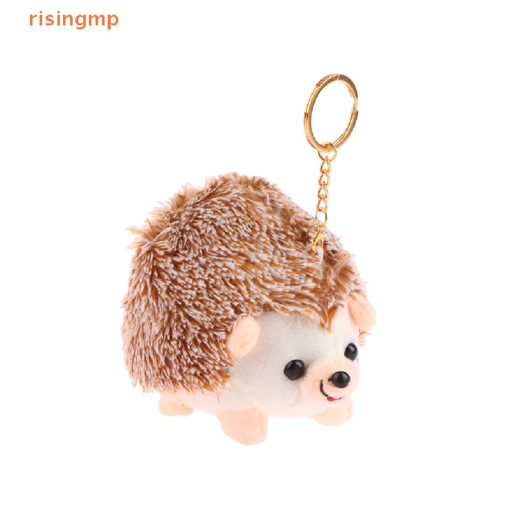 Móc Khóa Hình Nhím Nhồi Bông 12CM Mềm Mại Nhiều Màu Sắc