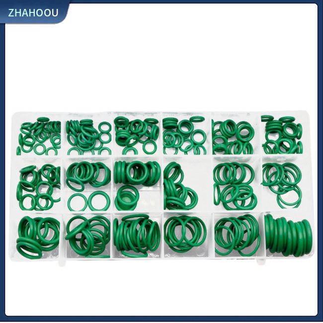 ☃Nhà Cửa☃ Hộp 270 Vòng Đệm Cao Su 18 Ngăn Cho Máy Điều Hòa Xe Hơi