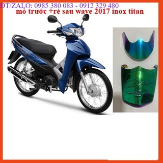 ✅ ỐP MŨI DÈ XI  TITAN WAVE 2017-2020 ( BẢO VỆ RÈ TRƯỚC SAU –GIÁ 1 BỘ) ✅