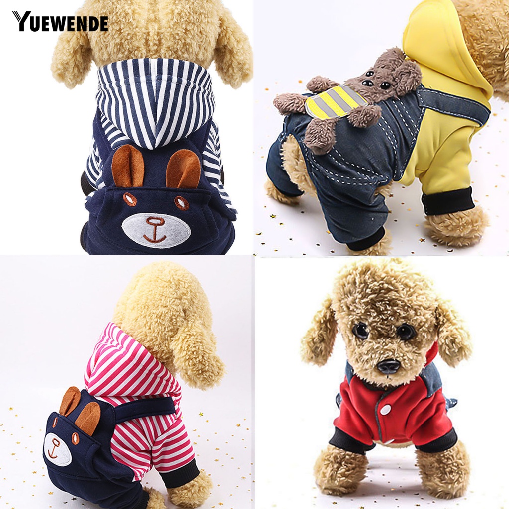 Áo Khoác Bốn Ống Giữ Ấm Cho Thú Cưng