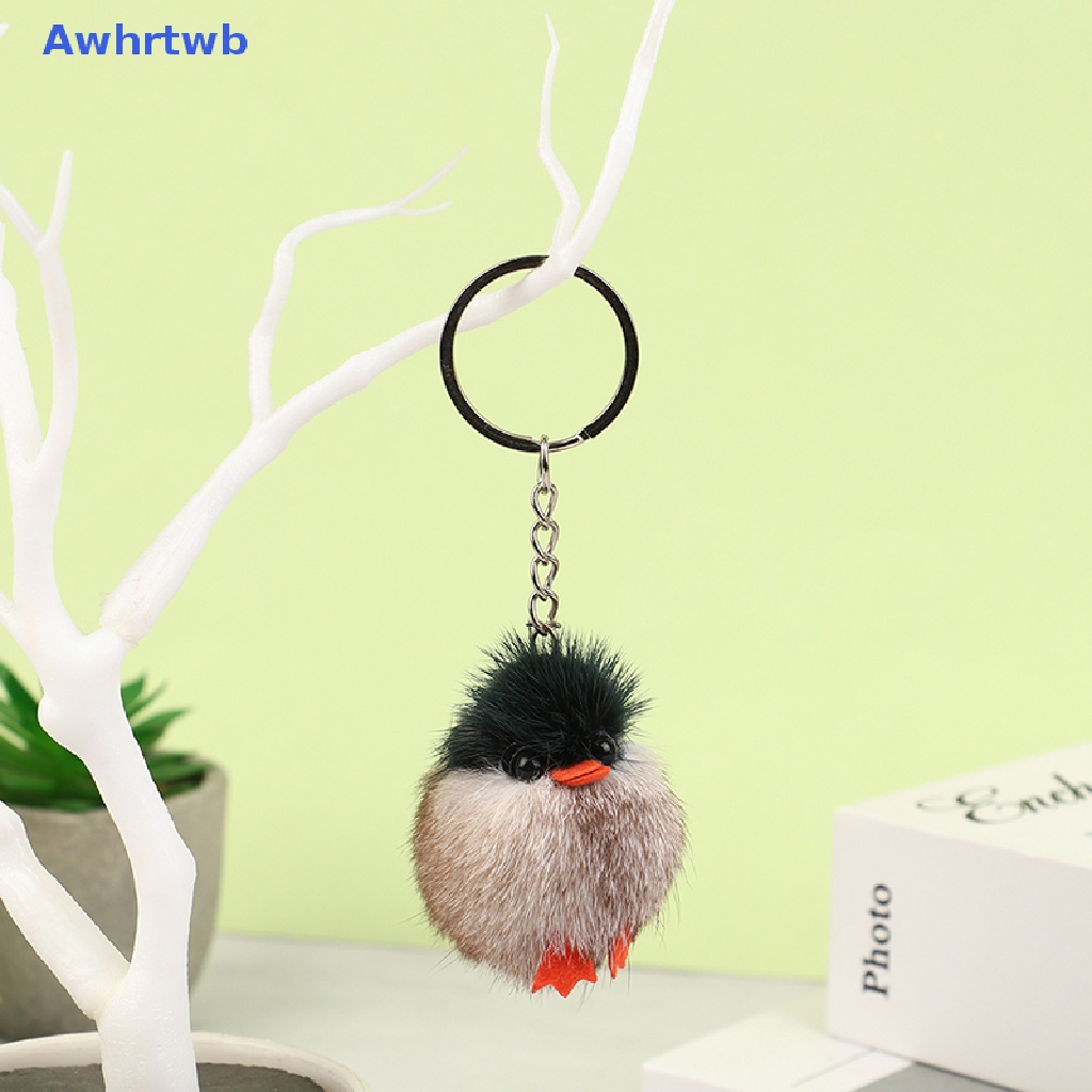 1 Móc Khóa Gà Con Lông Mềm Mại Dễ Thương Mới