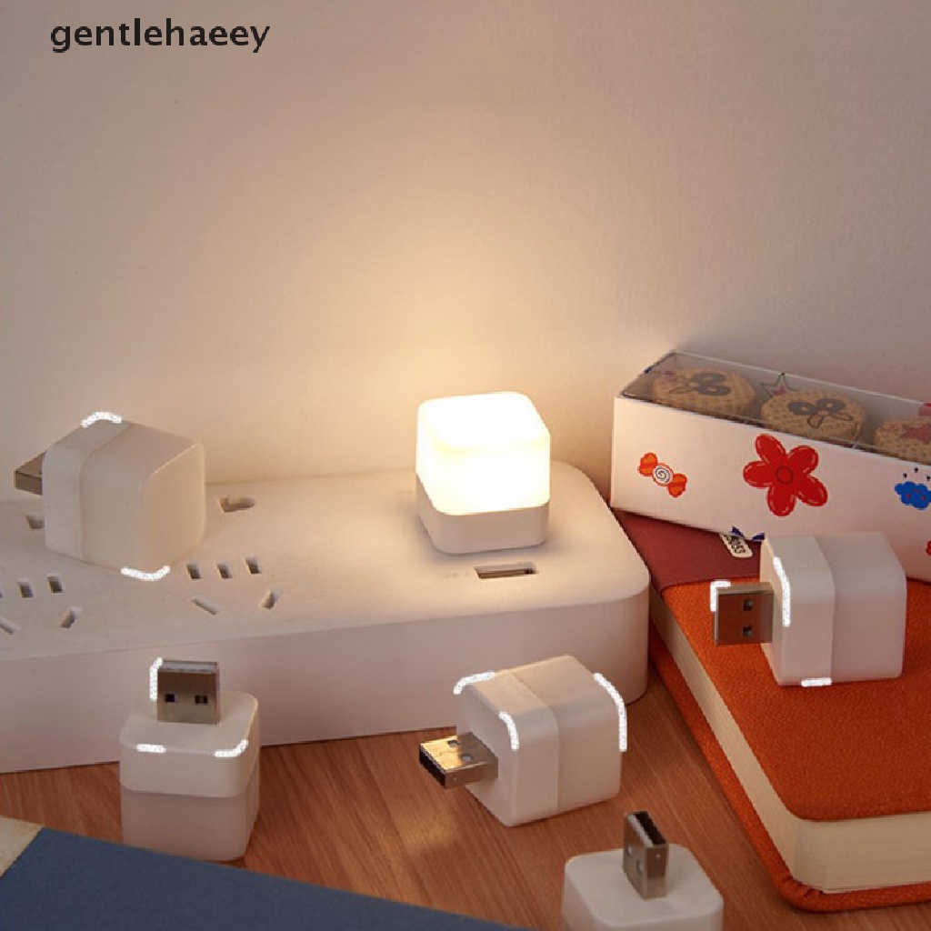 1 Đèn LED USB Mini Hình Tròn Bảo Vệ Mắt Dùng Khi Đọc Sách