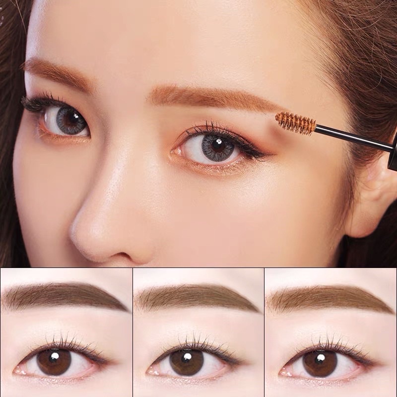 Mascara Chuốt Lông Mày Kháng Nước Lâu Trôi 3 Màu Lựa Chọn Aimeili