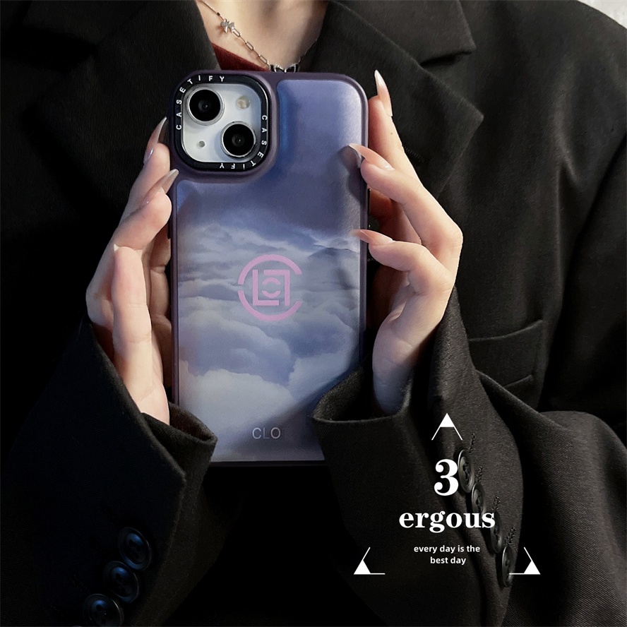 Ốp Điện Thoại TPU Dẻo Họa Tiết Logo Thương Hiệu Thời Trang Đơn Giản Cho iPhone 14 13 12 11 Pro Max SE2020 X XR Xs Max