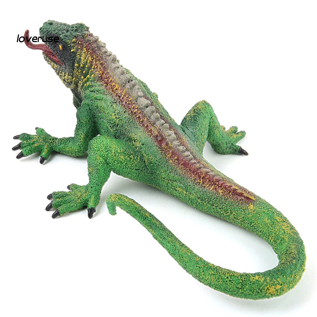 Mô Hình Thằn Lằn Bằng Nhựa Mềm Độc Đáo Sturdy