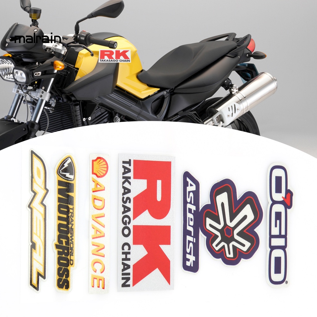 Bộ 5 Đề Can Bằng Giấy Chất Lượng Cao Trang Trí Sổ Tay / Xe Máy