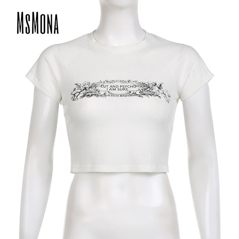 Áo Thun Tay Ngắn Cổ Tròn Màu Trơn Thời Trang 2023 Dành Cho Nữ