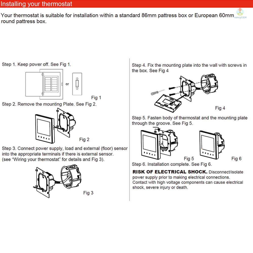 Hệ Thống Sưởi Ấm Sàn Nhà Thông Minh 95-240V