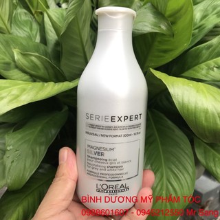 Dầu gội khử vàng cho tóc xám, bạc L’Oréal Magnesium Silver 300ml (2026)