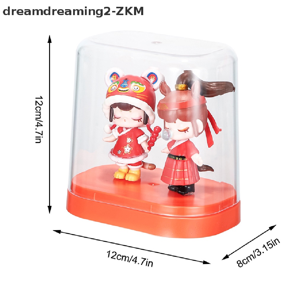 1 Hộp Trưng Bày Mô Hình Búp Bê Trong Suốt Chống Bụi