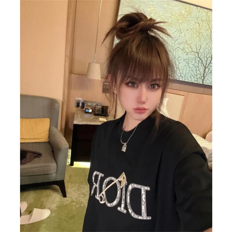 Áo Thun Tay Ngắn Dáng Rộng Di 88OR &amp; - The New York Bằng cotton Hai Sợi Thời Trang Phong Cách Châu Âu Dành Cho Nam Và Nữ Phiên Bản Châu Âu Jauertgfjtyer