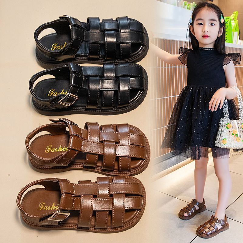 Giày Sandals Đế Mềm Êm Chân Thời Trang Cho Bé Gái 2023