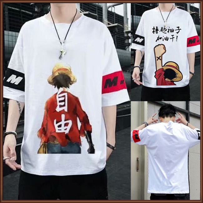 Áo Thun Tay Ngắn In Họa Tiết Hoạt Hình Thời Trang Mùa Hè Cho Nam Và Nữ