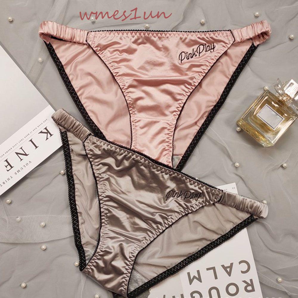 Quần Lót Eo Thấp WMES15H Thêu Trang Trí Quyến Rũ Dành Cho Nữ