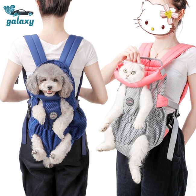 Galaxy Túi Đựng Thú Cưng Đi Du Lịch Bằng Vải Oxford Phối Lưới Thoáng Khí Trọng Lượng Nhẹ