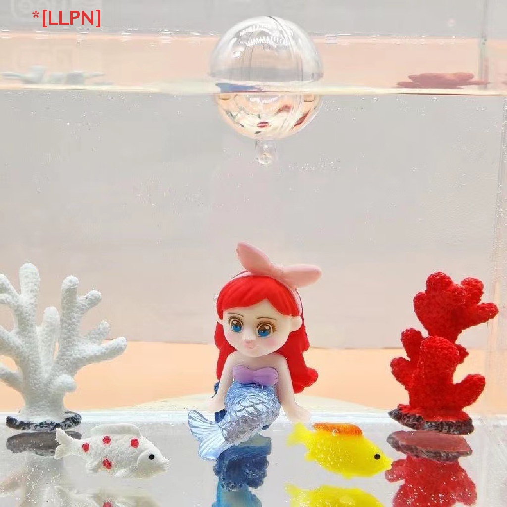 [loyaltysun] Floag Kẹp Tóc Mặt Dây Chuyền Thủ Công Nhỏ Nhắn Sáng Tạo Trang Trí Bể Cá / Bãi Biển Chào Mừng