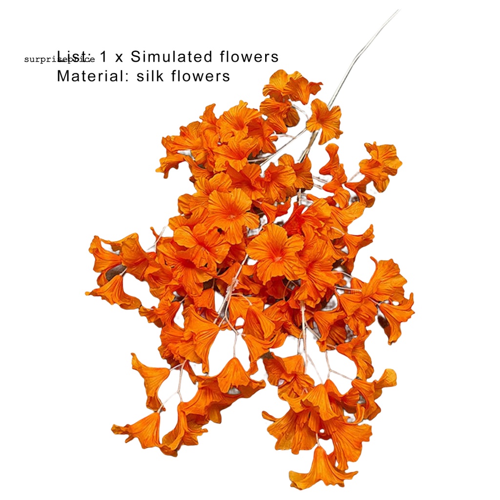 Chậu Cây Nhân Tạo Ba Cánh Trọng Lượng Nhẹ Không Bị Đứt Dùng Trang Trí Nhà Cửa / SPA