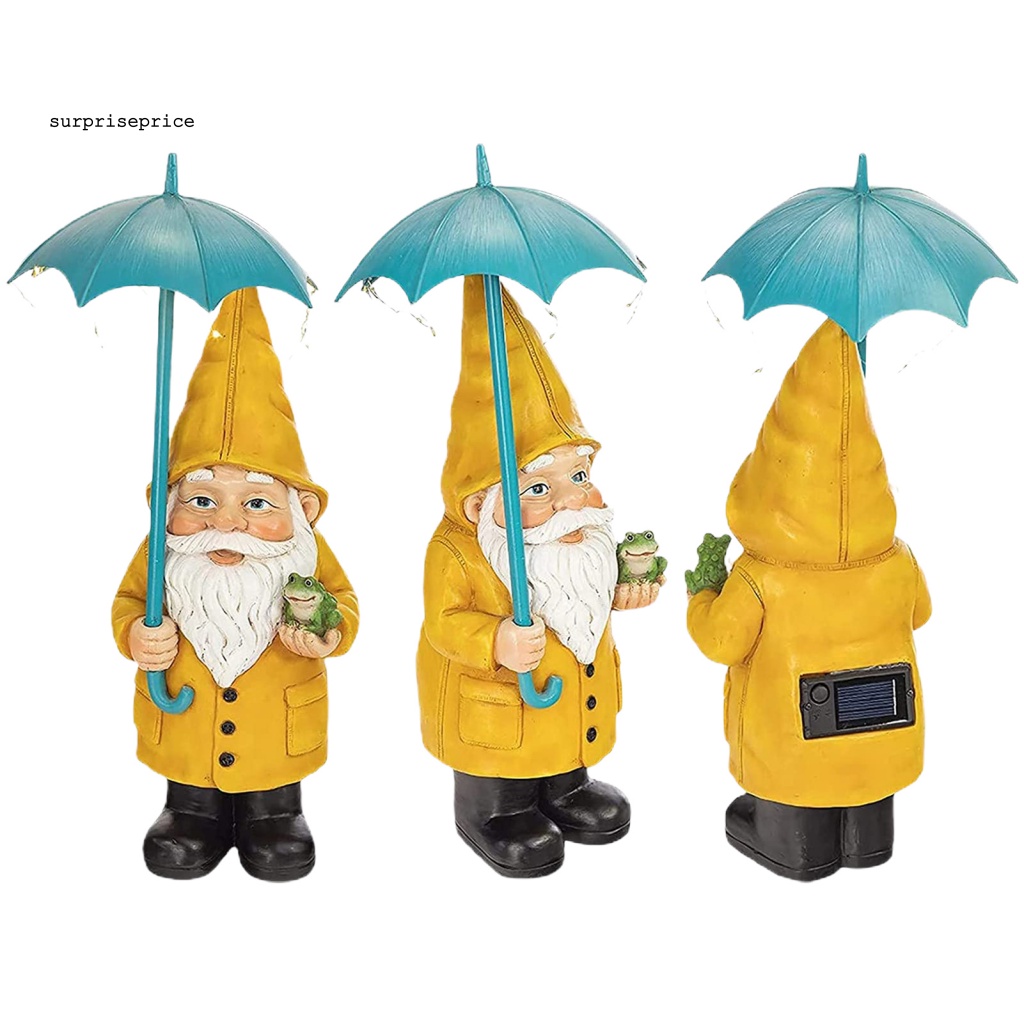 Spa Bức Tượng Dwarf Sử Dụng Năng Lượng Mặt Trời Phát Sáng Trong Bóng Tối