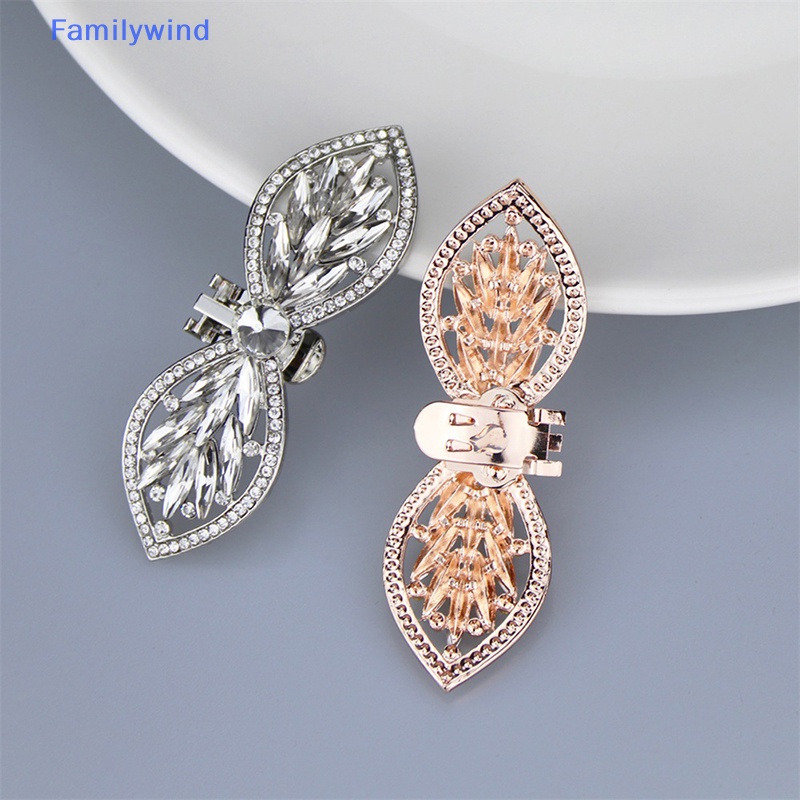 Kẹp Kim Loại Đính Đá Trang Trí Giày Thời Trang Cho Nữ