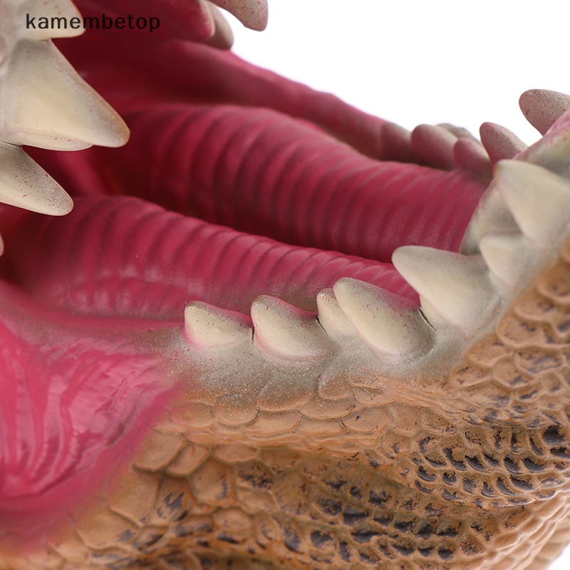 1 Con Rối Đeo Tay Hình Khủng Long Bằng Cao Su Vinyl Mềm