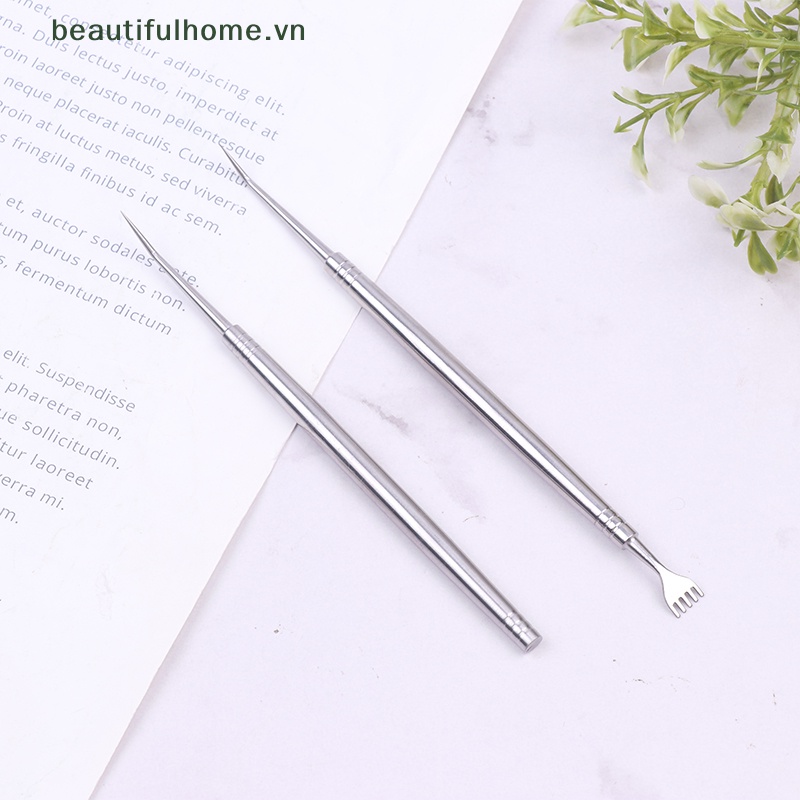 Thanh Kim Loại Làm Sạch Lông Mi Giả 2 Trong 1