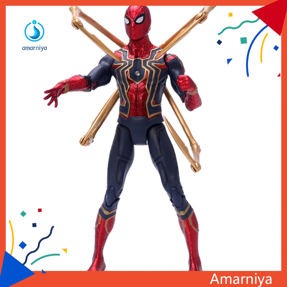 Đồ trang trí Nhân Vật Người Nhện Marvel Avengers 7inch Trang Trí Nhà Cửa