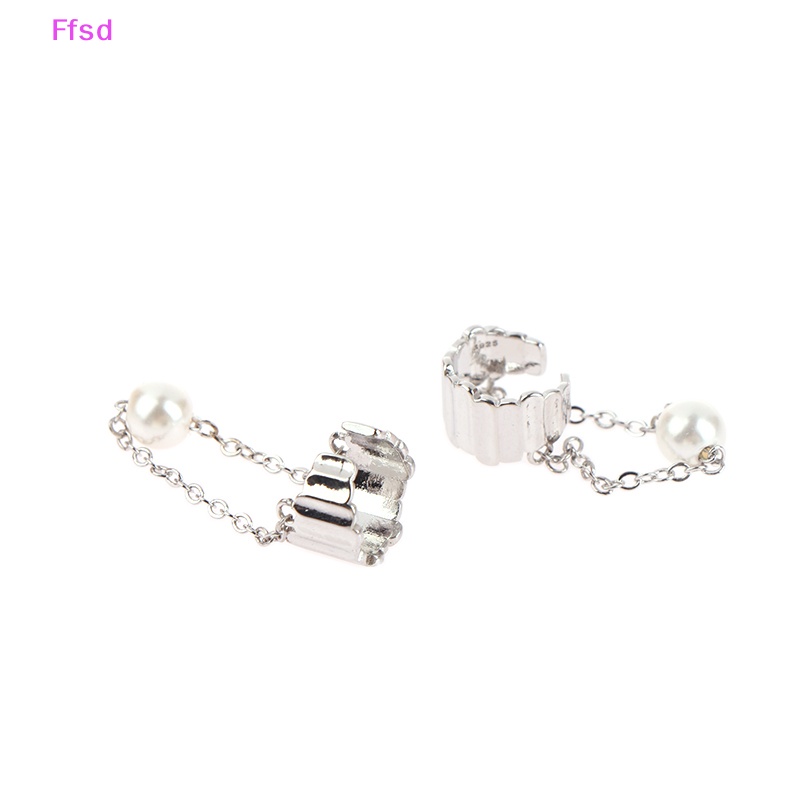 1 Đôi Khuyên Kẹp Vành Tai Không Cần Xỏ Lỗ Hình Hoa Thời Trang Cho Nữ