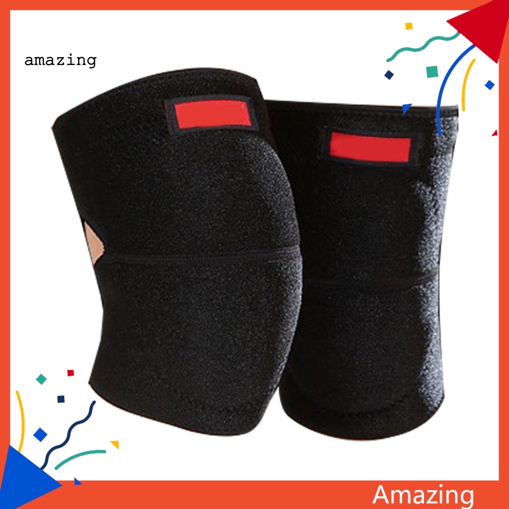 Set 2 Đệm Bảo Vệ Đầu Gối Dày Dặn Giữ Ấm Chống Trượt Khi Chơi Thể Thao Ngoài Trời