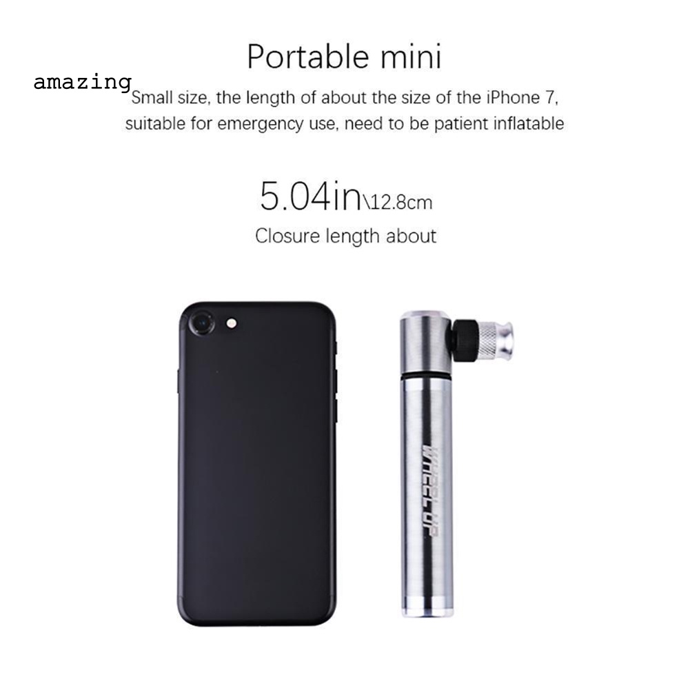 Ống Bơm Xe Đạp / Bóng Đá Mini Bằng Hợp Kim Nhôm 160PSI